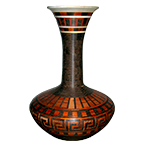 vase en bois tourné